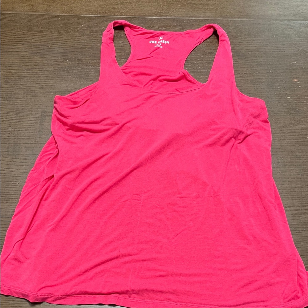 Joe Fresh Women's Pink Tank Top